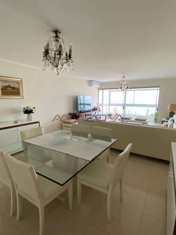 ALQUILO TORREON, vista a la brava,4 dormitorios,3 baños+Toilette;Mucama diaria;Servicio de playa;Garaje-Punta del Este-Mansa-Brava