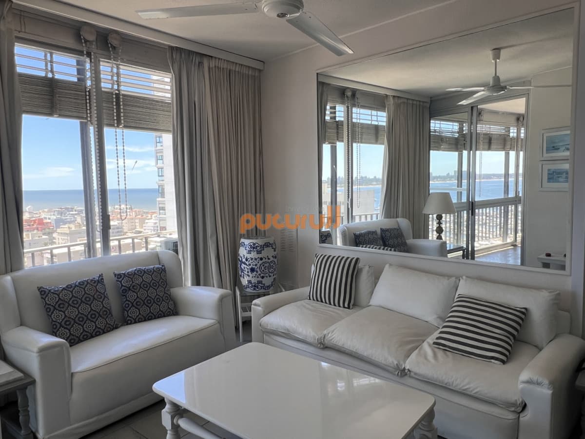 Punta del Este-2 dormitorio-Vista al Puerto- Edificio Lafayette