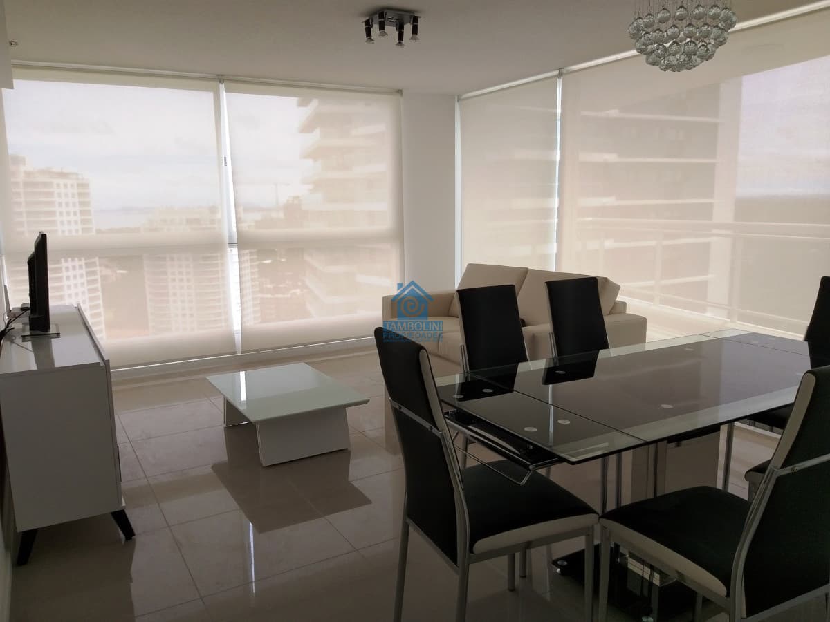 TORRE ONE -PUNTA DEL ESTE  ALQUILA APARTAMENTO UN DORMITORIO , UN BAÑO  !!  -