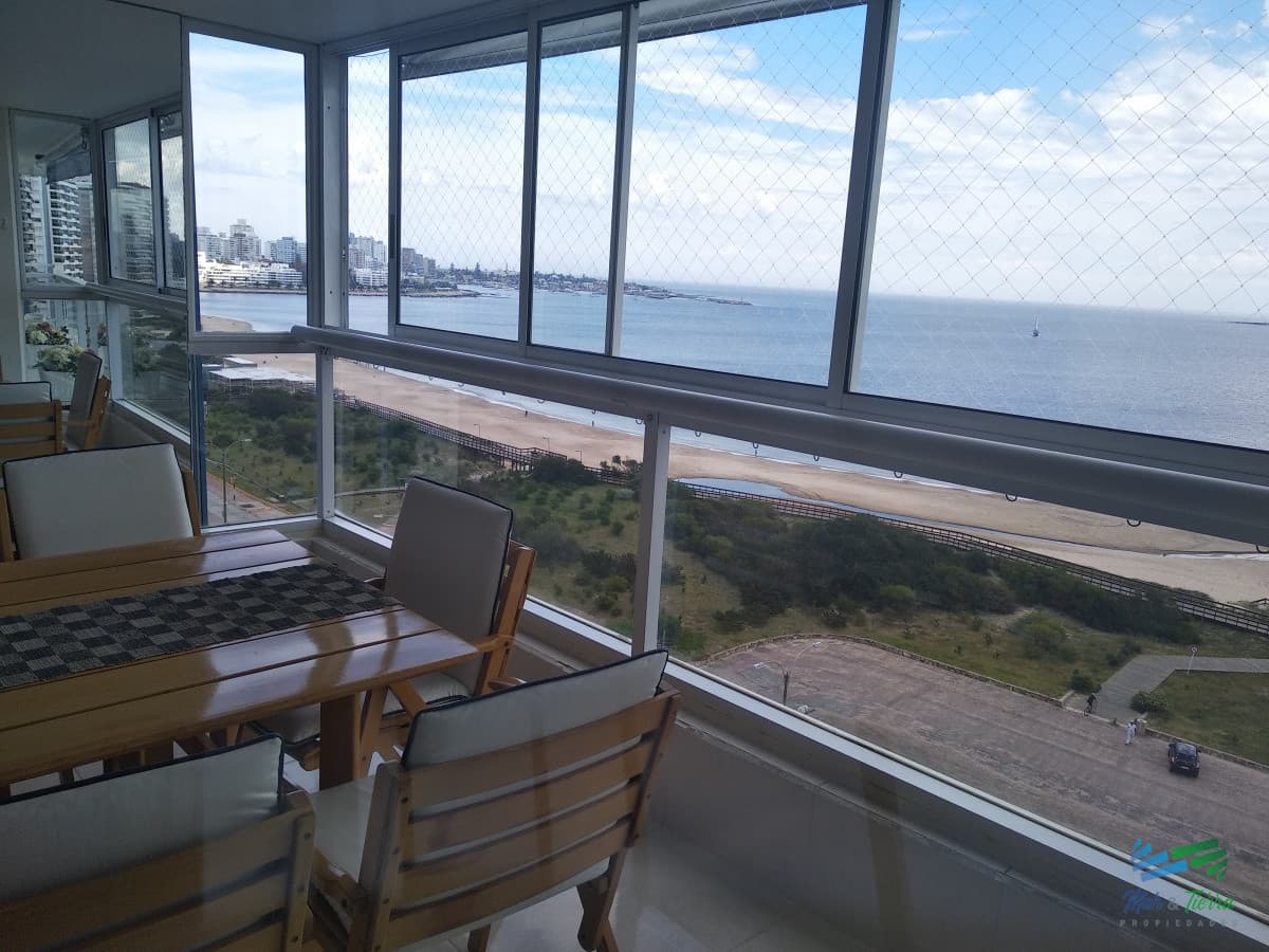 EXCELENTE APTO CON VISTA DIRECTA AL MAR!! MANSA, PUNTA DEL ESTE