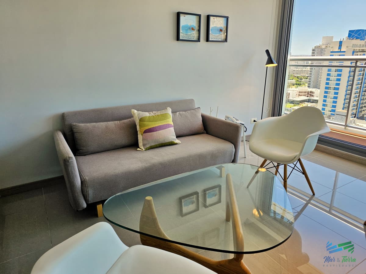 Venta de apartamento 1 dormitorio a estrenar full amenities playa Brava Punta del este