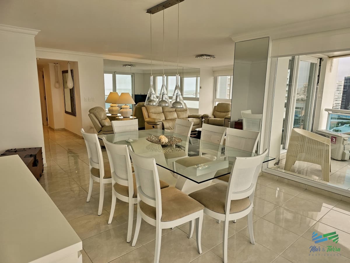 APARTAMENTO EN ALQUILER. TEMPORADA 2025, PLAYA MANSA, PUNTA DEL ESTE