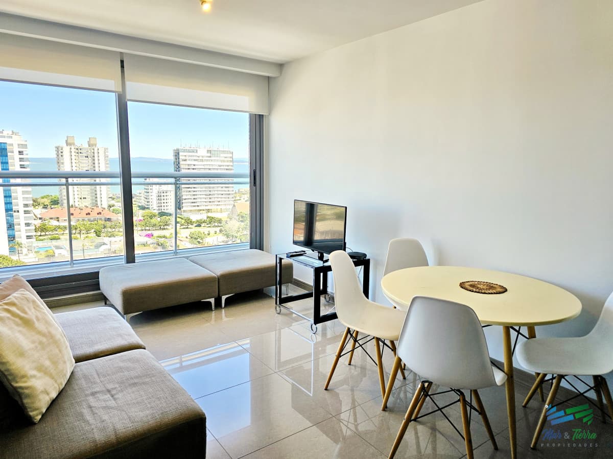 Venta de apartamento a estrenar de 1 dormitorio y medio en ONIX Punta del Este