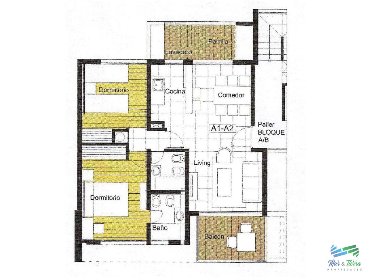 Apartamento en RincÃ³n del Indio, 2 dormitorios *