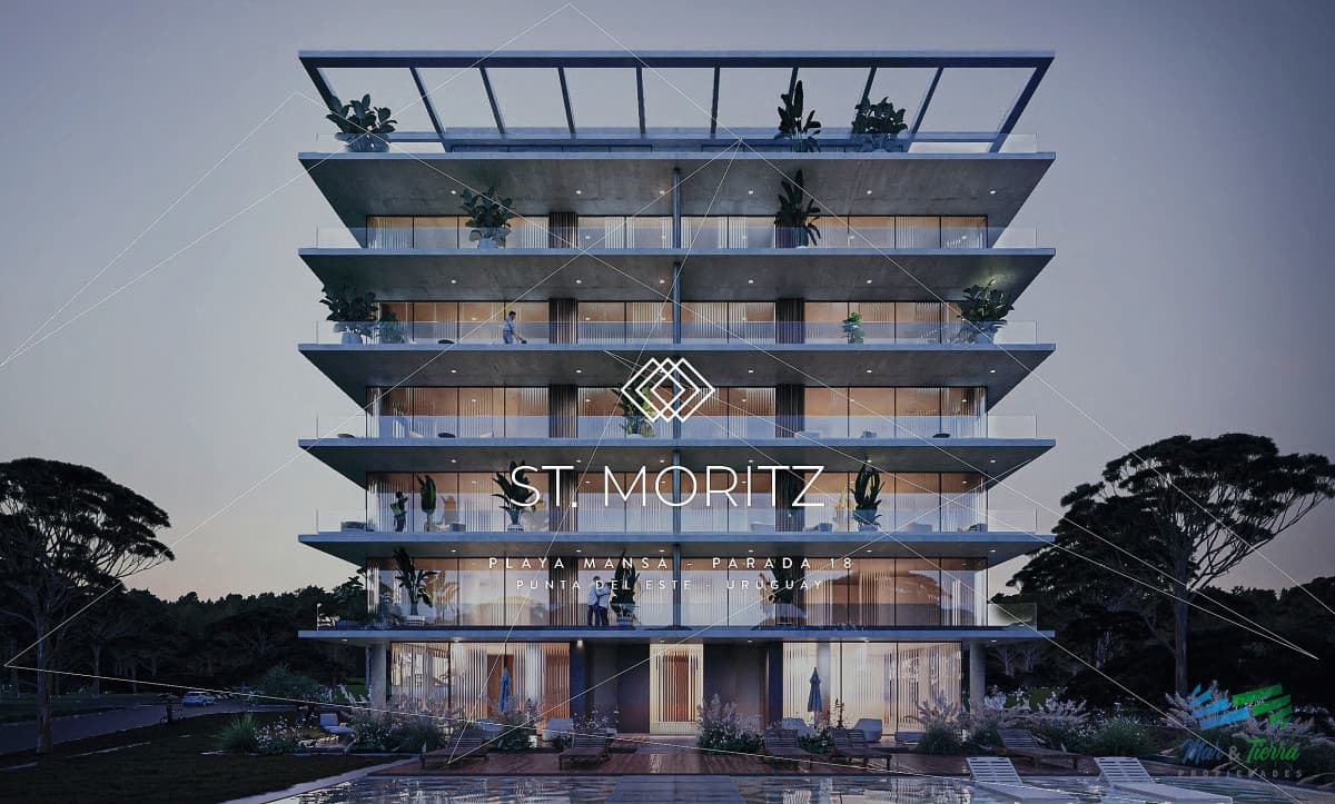 Venta en playa Mansa, primera linea 2 dormitorios 2 baños