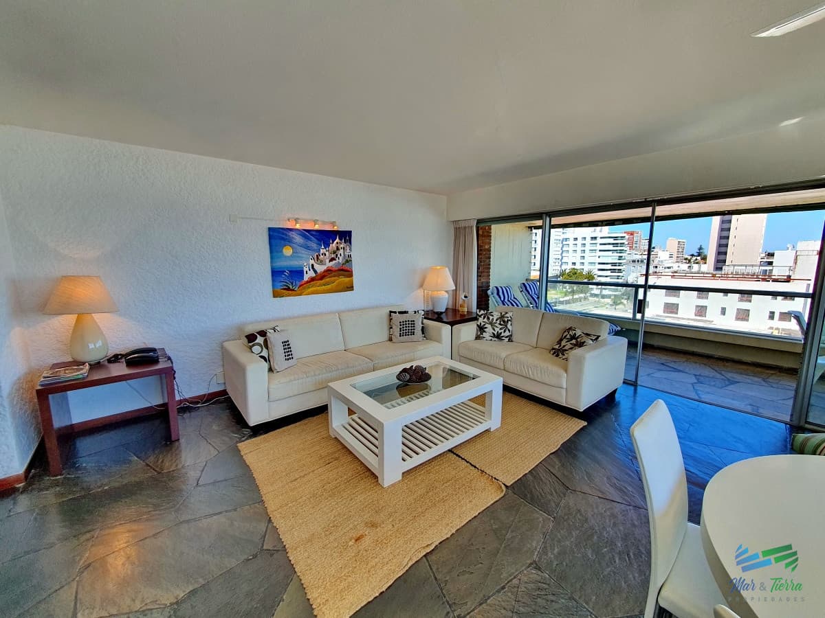 Apartamento amplio, luminoso con excelentes vistas al mar , y Puerto de Punta del Este