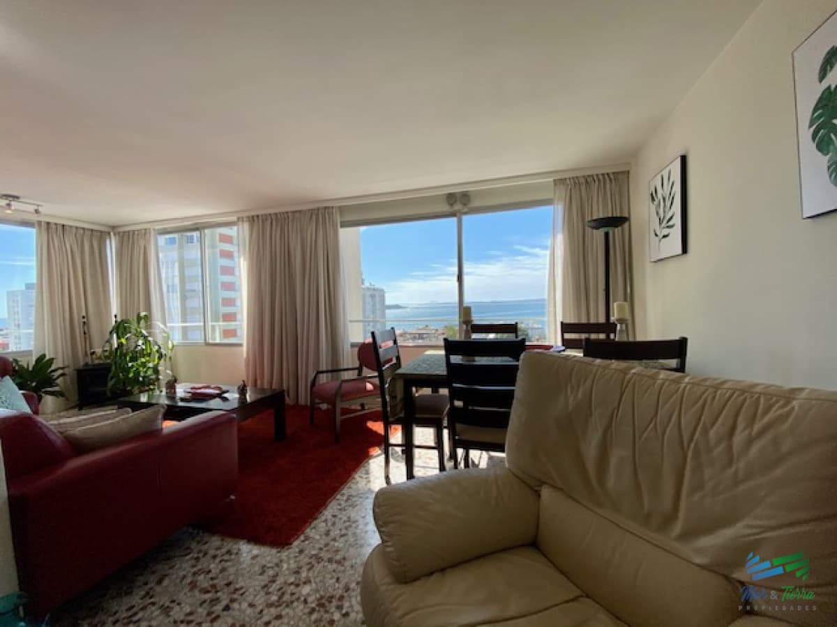 Apartamento en Punta del Este, Península, dos dormitorios, con gran vista
