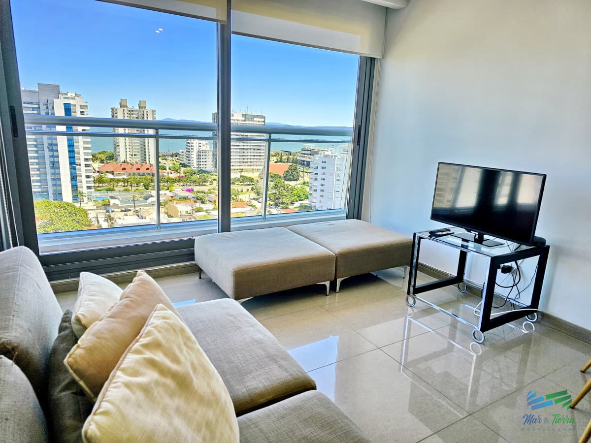 Venta de apartamento a estrenar de 1 dormitorio y medio en ONIX Punta del Este