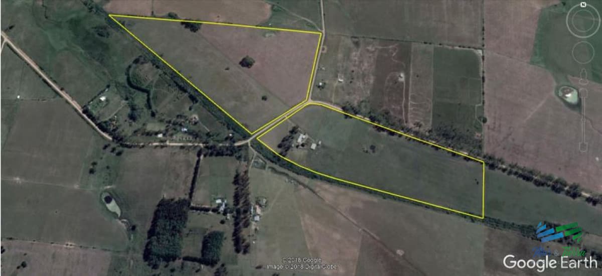 32 Has muy buena ubicación, suelos agrícolas a 57 Kms de Mdeo.