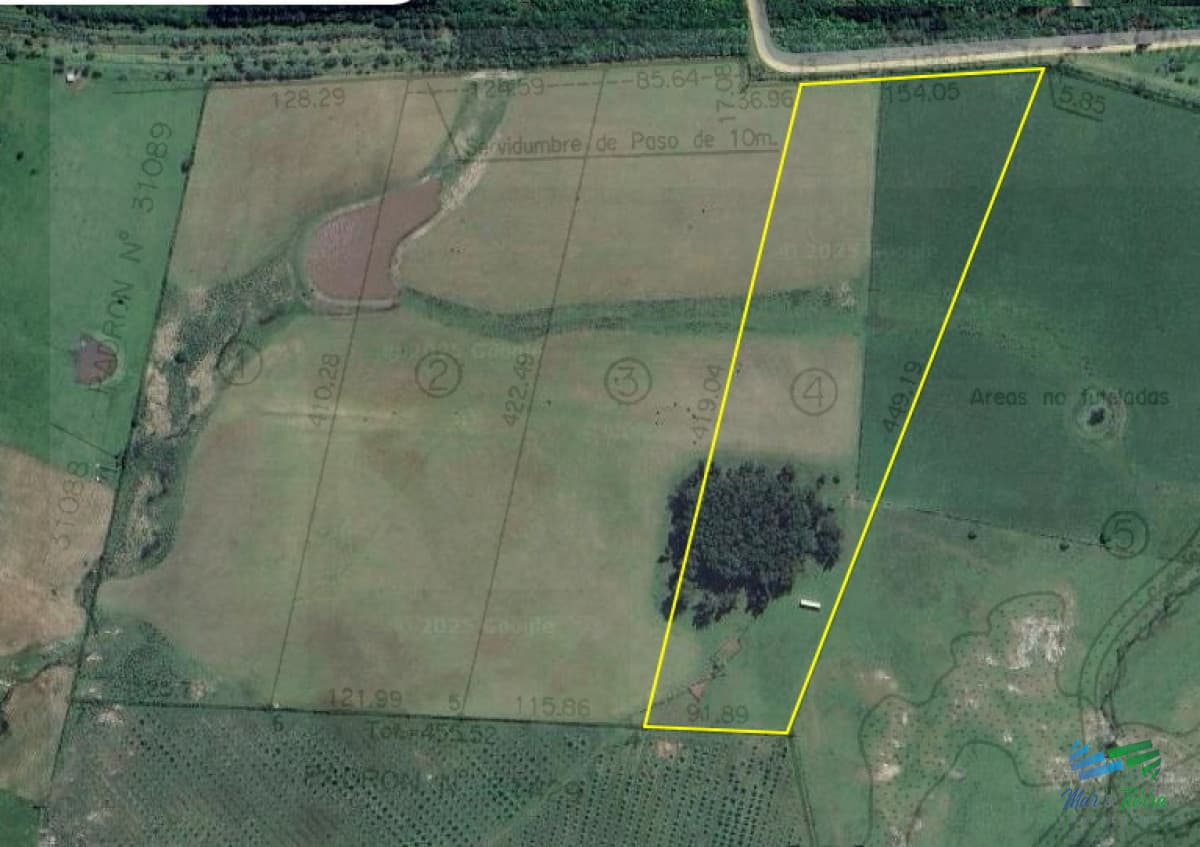 Vendo chacra Ruta 9, entre ruta 12 y Pan de Azucar, Maldonado. FINANCIO.
