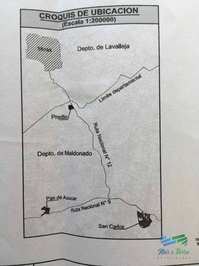 198 Has sobre Ruta 12, Arroyo, Monte Nativo a 15 kms de P. Edén