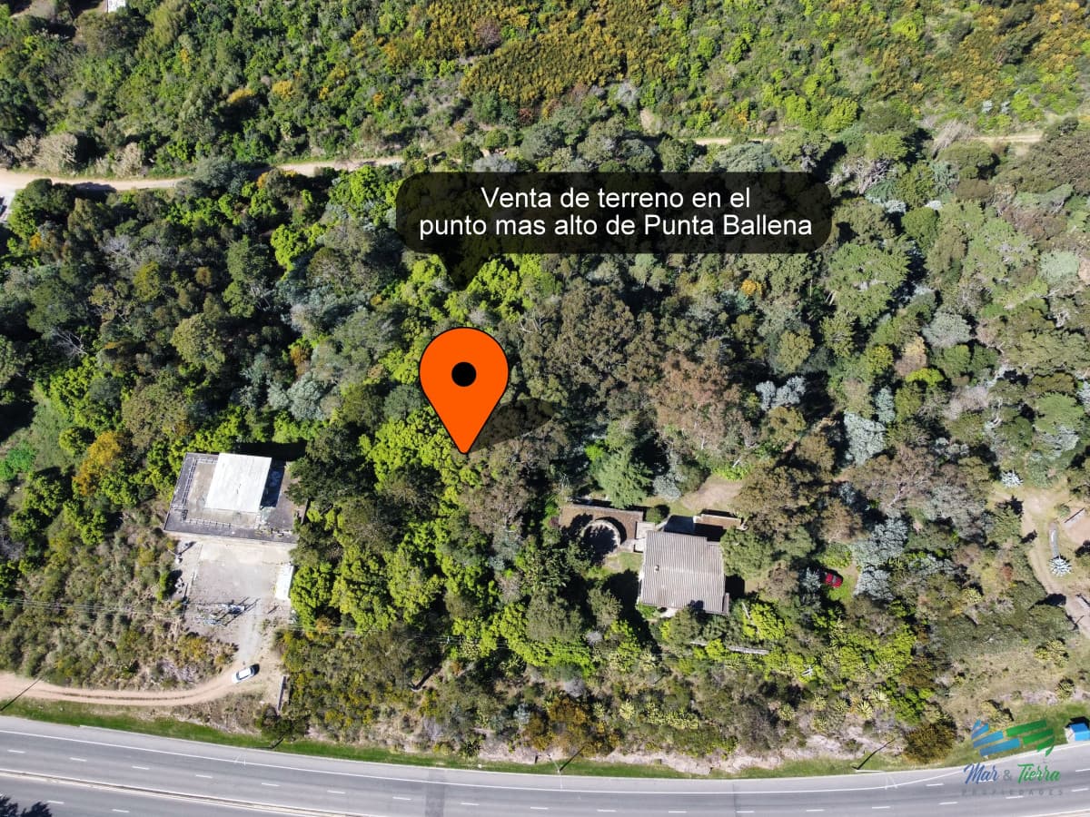 Venta de terreno Panorámico en el Lomo de Punta Ballena - Punta del Este - Maldonado, Uruguay