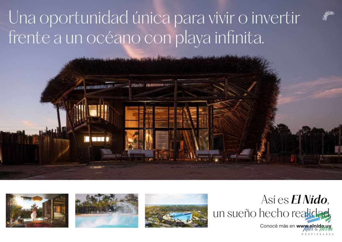 Venta de terrenos en EL NIDO
