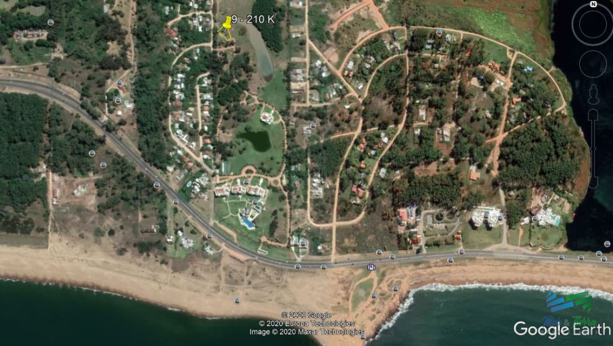 Venta de terreno de 1172 m2 en barrio privado sobre playa mansa punta del este