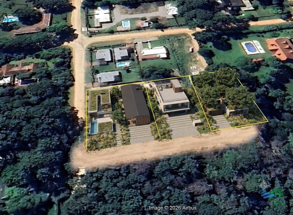 Venta de terreno 1200 m2 en Burnett Punta del este Maldonado playa Mansa