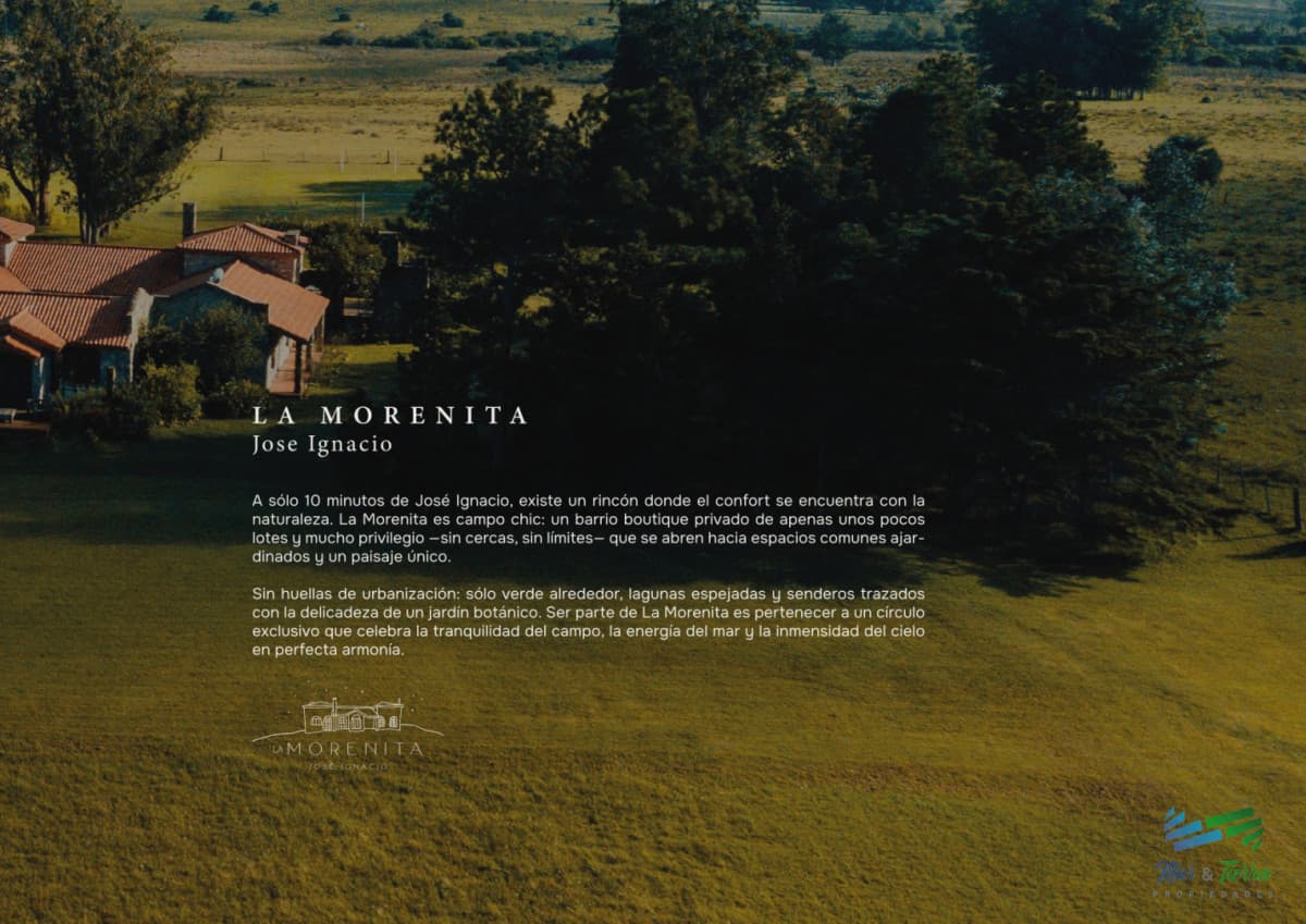 Venta de terreno con 4.000 m2 en La Morenita José Igncio