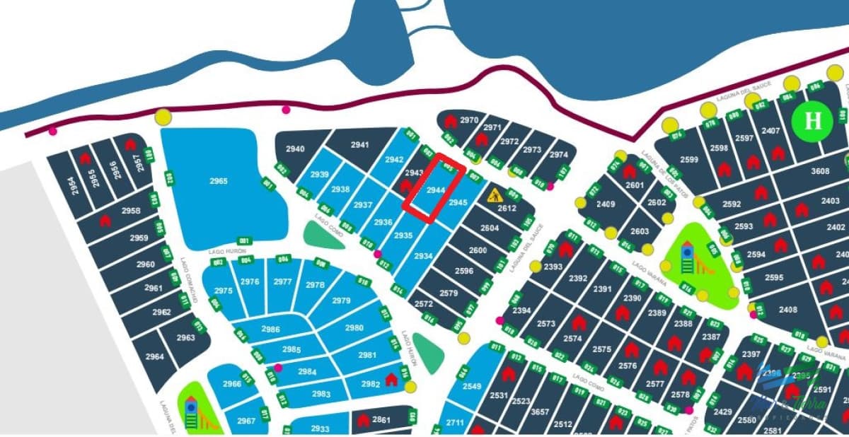Venta de terreno en zona represa de laguna del sauce