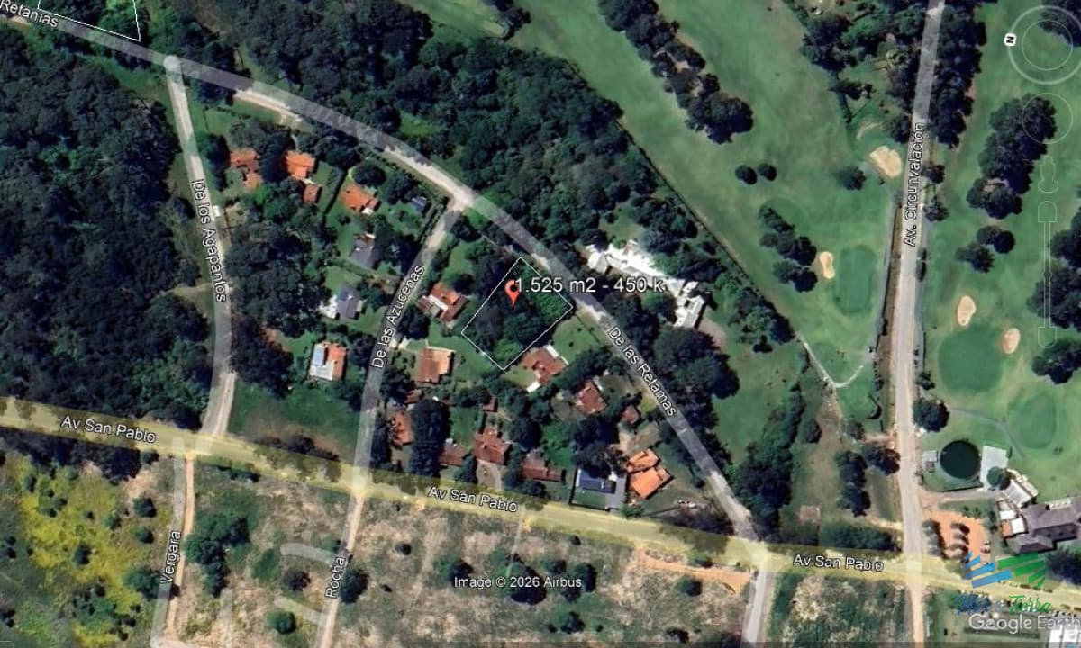 Venta de terreno en el Golf Punta del Este