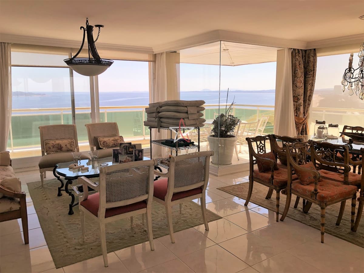 APARTAMENTO, 3 DORM Y DEPENDENCIA, MANSA, PUNTA DEL ESTE, ALQUILER - Bintang Propiedades