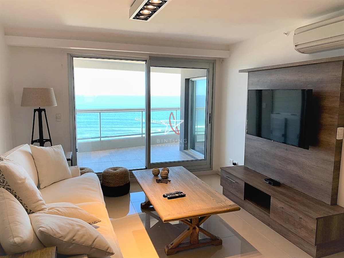 Apartamento, 3 dorm y dep, Punta del Este, Playa Brava, Alquiler - Bintang Propiedades