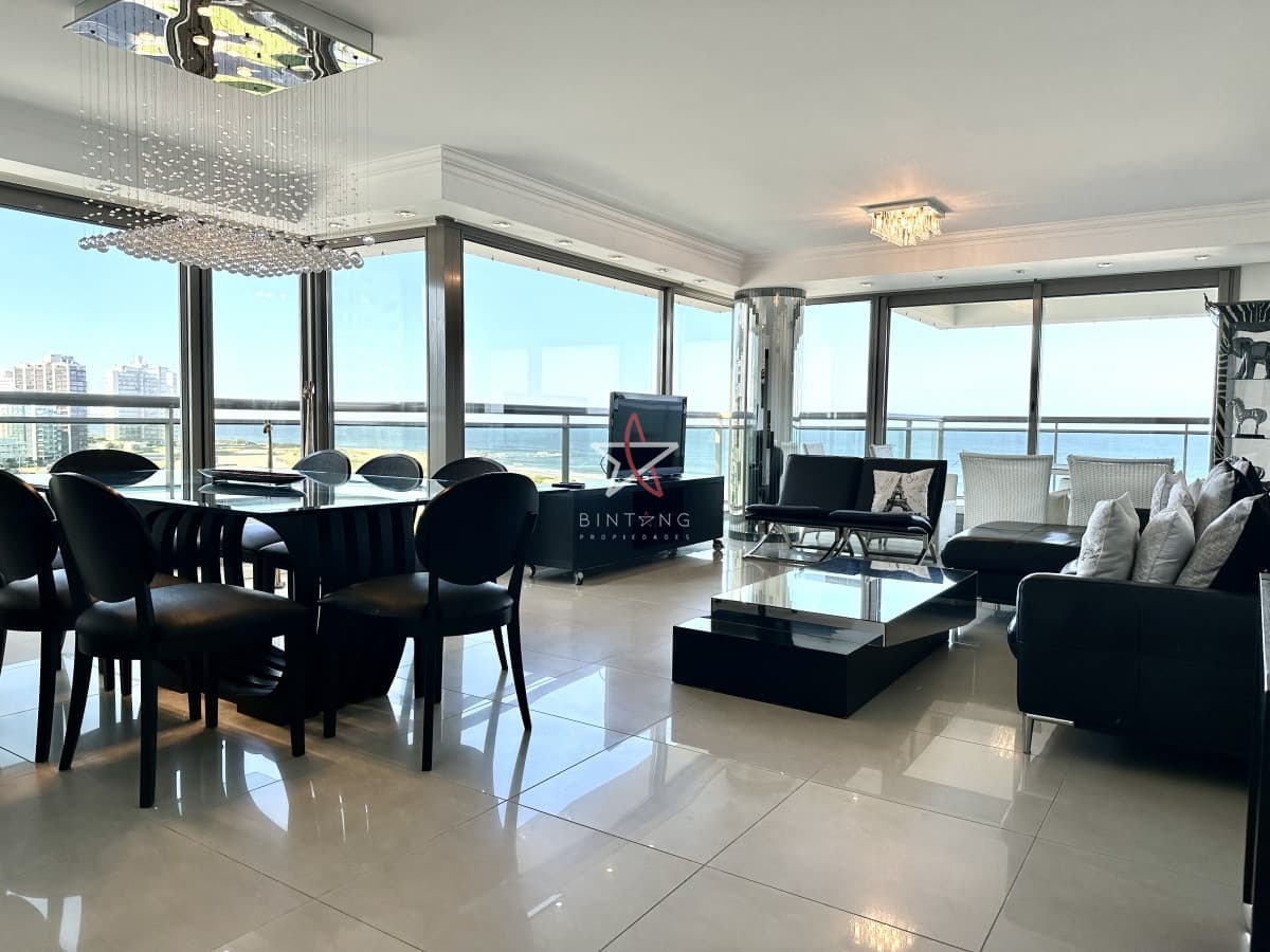 Apartamento, 3 dorm y dep, Punta del Este, Playa Brava, Venta y Alquiler - Bintang Propiedades