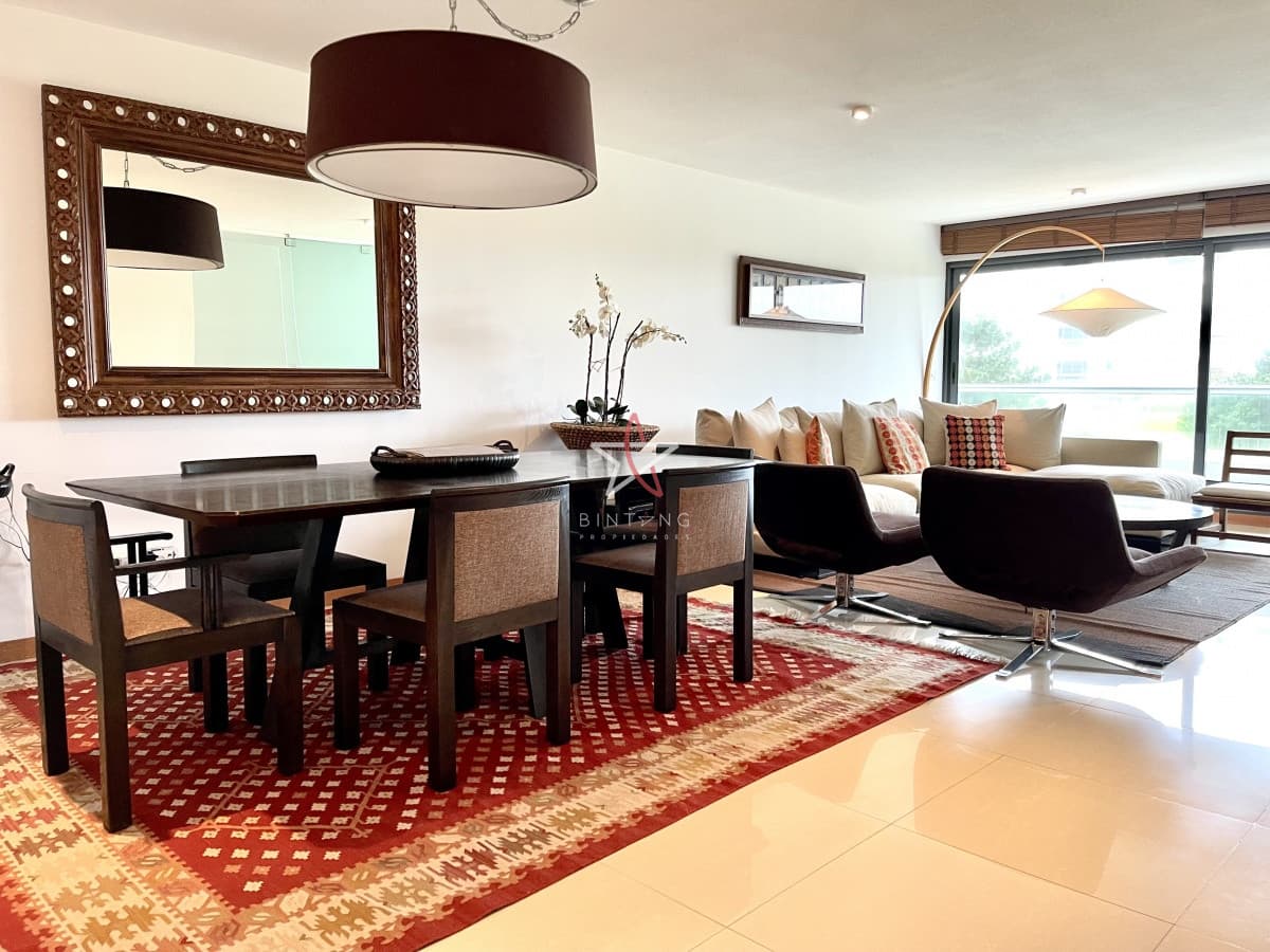 Apartamento, 3 dorm y Dep, Punta del Este, Rincon Del Indio, Alquiler - Bintang Propiedades