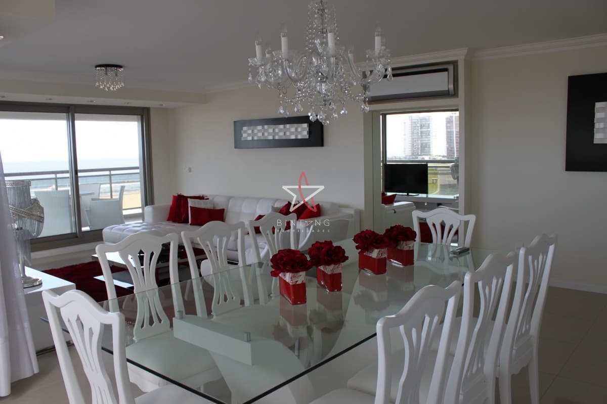Apartamento, 3 dorm y dep, Punta del Este, Playa Brava, Venta y Alquiler - Bintang Propiedades