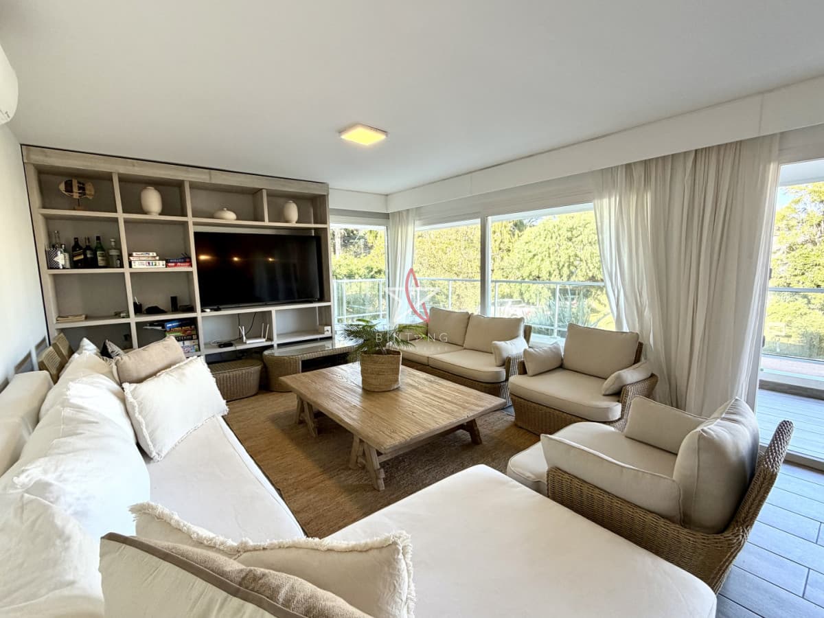 Apartamento, 4 dorm y dep, Punta del Este, Rincon del Indio, Alquiler - Bintang Propiedades