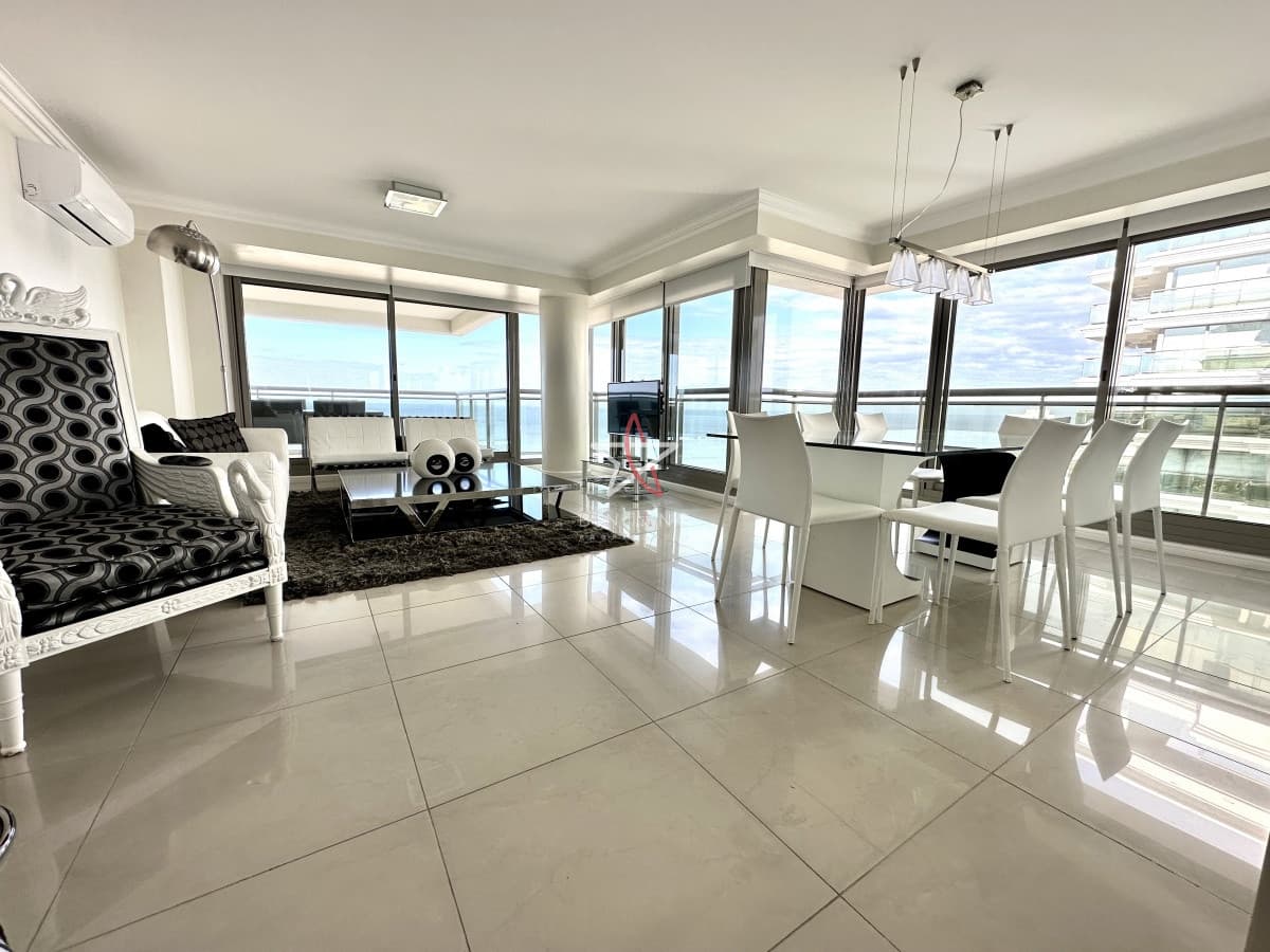 Apartamento, 3 dorm y dep, Punta del Este, Playa Brava, Venta y Alquiler - Bintang Propiedades