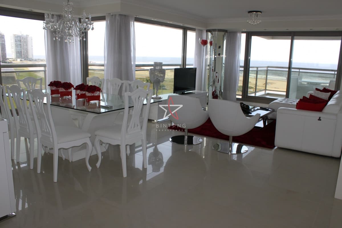 Apartamento, 3 dorm y dep, Punta del Este, Playa Brava, Venta y Alquiler - Bintang Propiedades