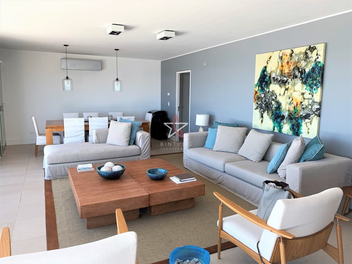 APARTAMENTO PENTHOUSE, 4 DORMITORIOS Y DEPENDENCIA, BRAVA, PUNTA DEL ESTE, VENTA - Bintang Propiedades