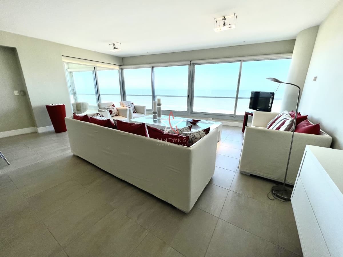Apartamento, 3 dorm y dep, Punta del Este, Brava, Alquiler - Bintang Propiedades