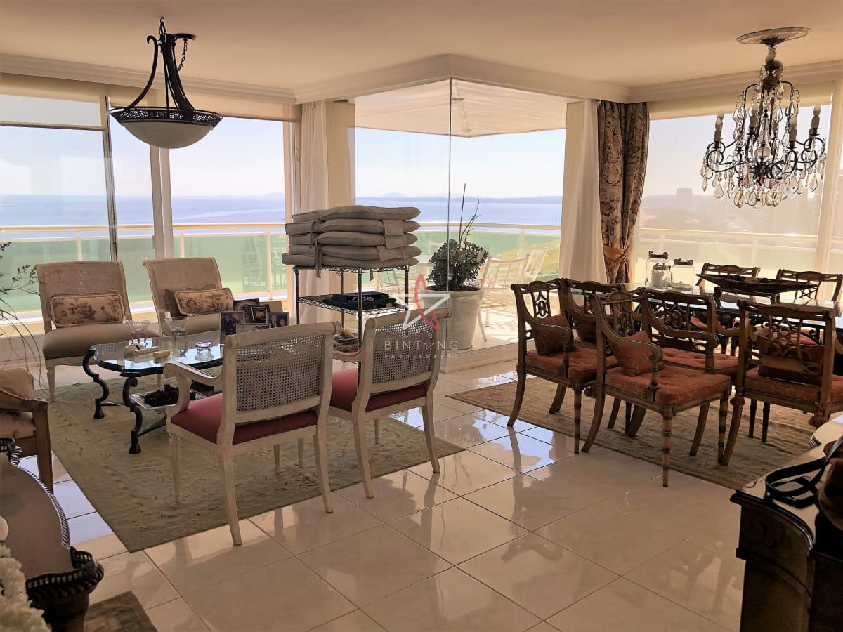 APARTAMENTO, 3 DORM Y DEPENDENCIA, MANSA, PUNTA DEL ESTE, ALQUILER - Bintang Propiedades
