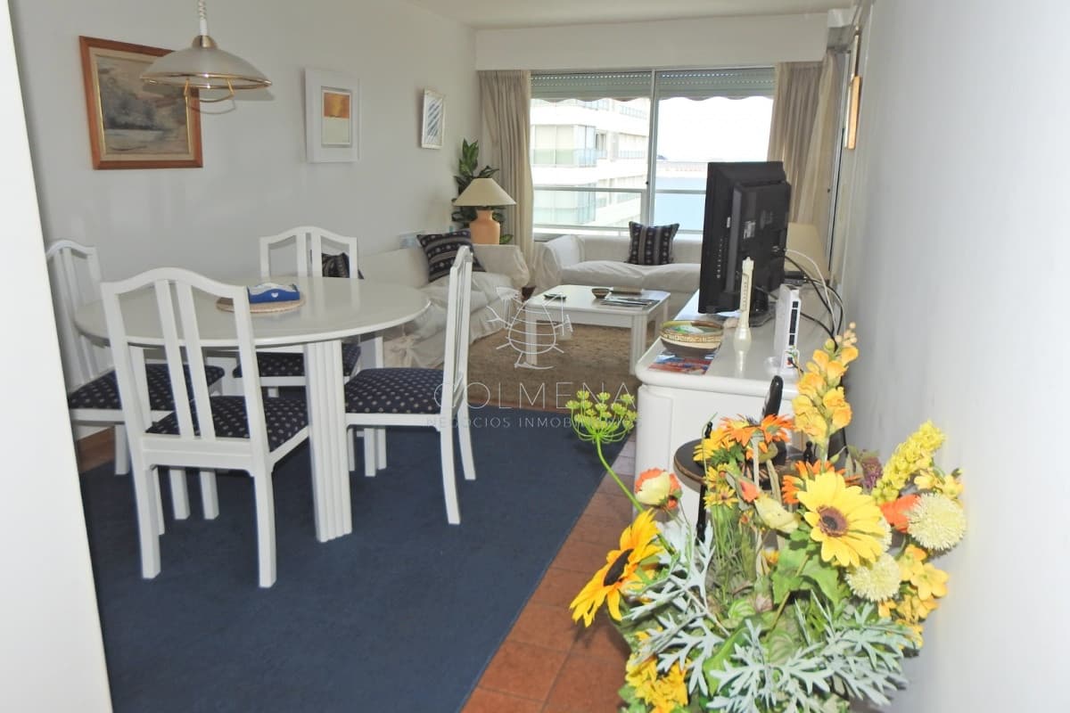 Apartamento  1 dormitorio y medio en playa mansa