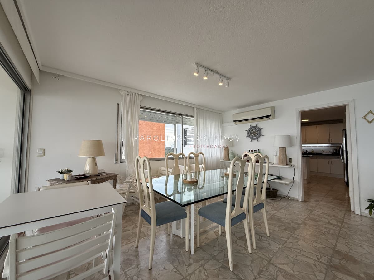 Apartamento en playa mansa frente al mar