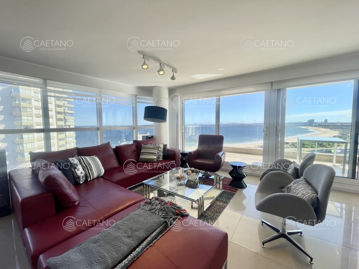 Venta Departamento - 3 dormitorios + servicio - Punta Del Este -  Playa Mansa