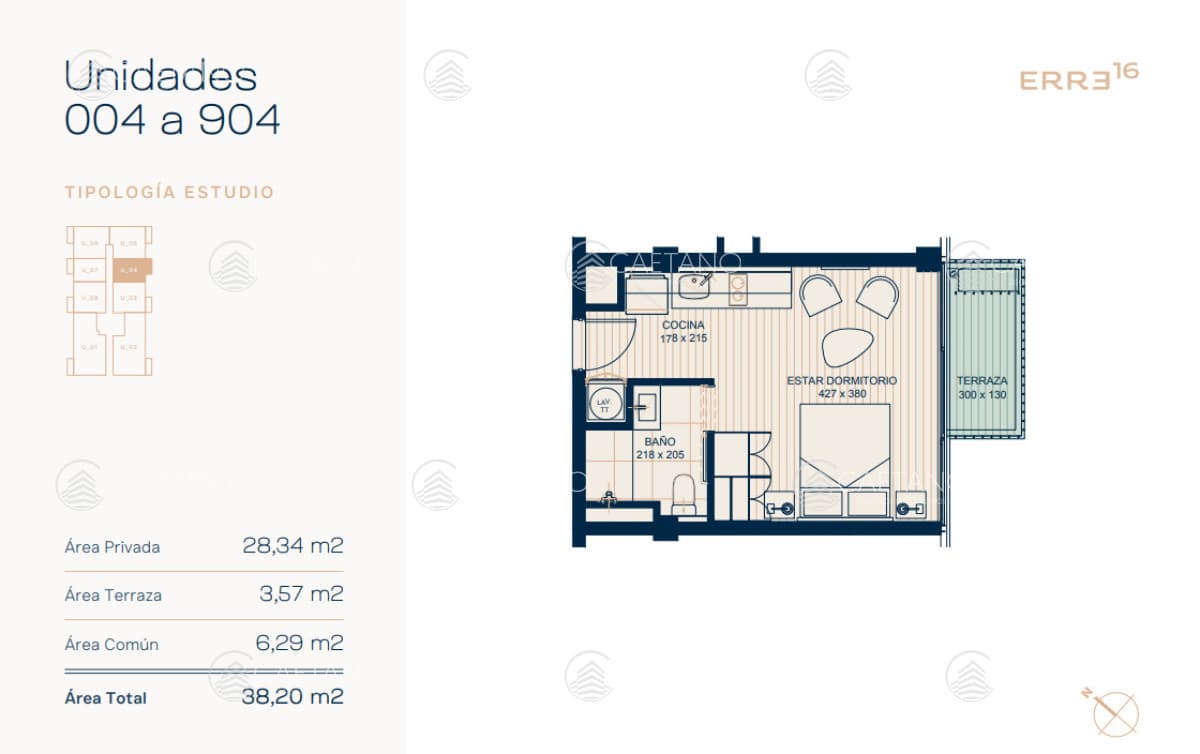 Venta apartamento Loft, Roosevelt - Punta del Este