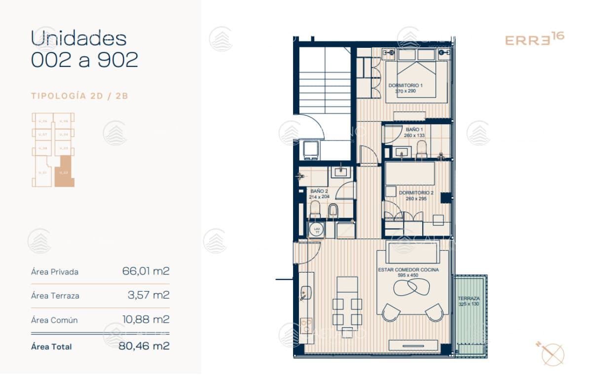 Venta apartamento 2 dormitorios. Roosevelt, Punta del Este