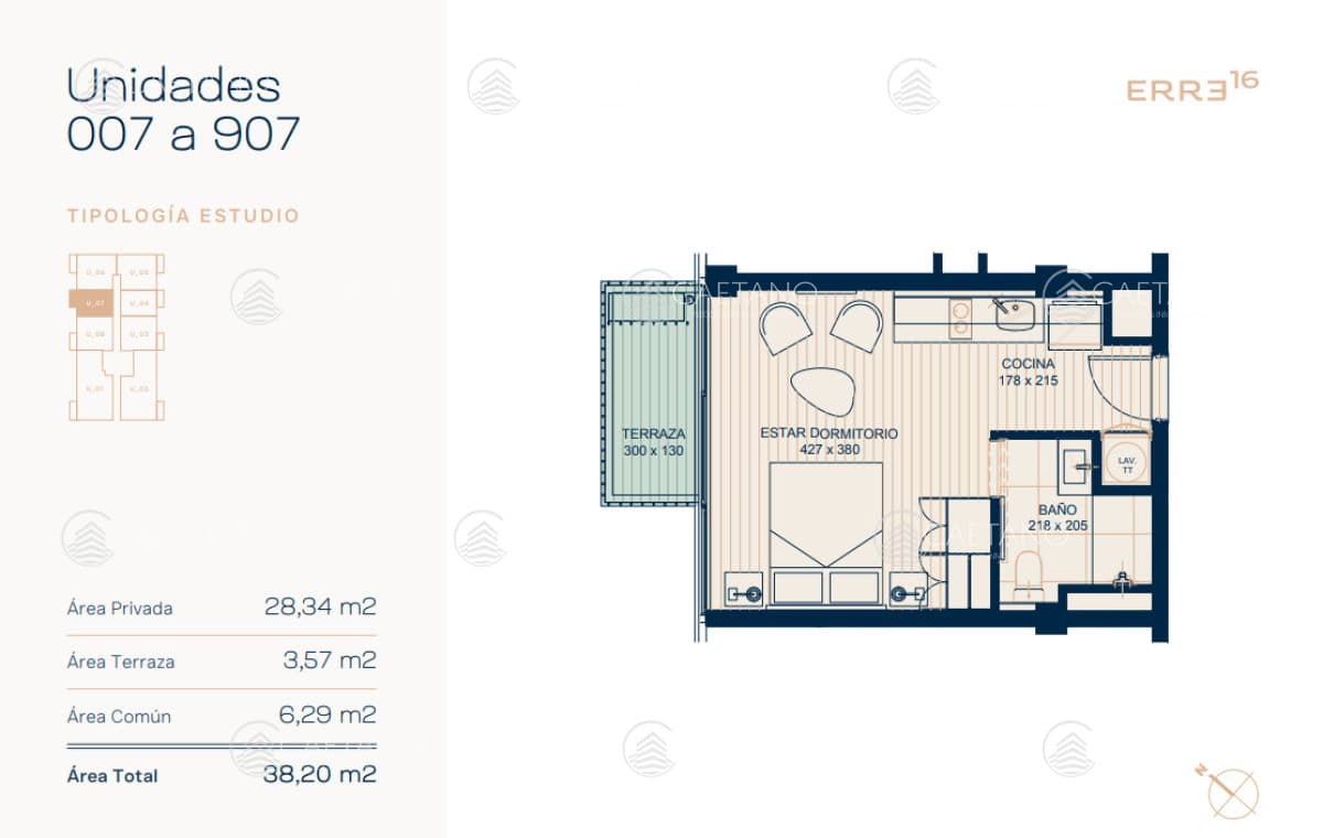 Venta apartamento Loft, Roosevelt - Punta del Este
