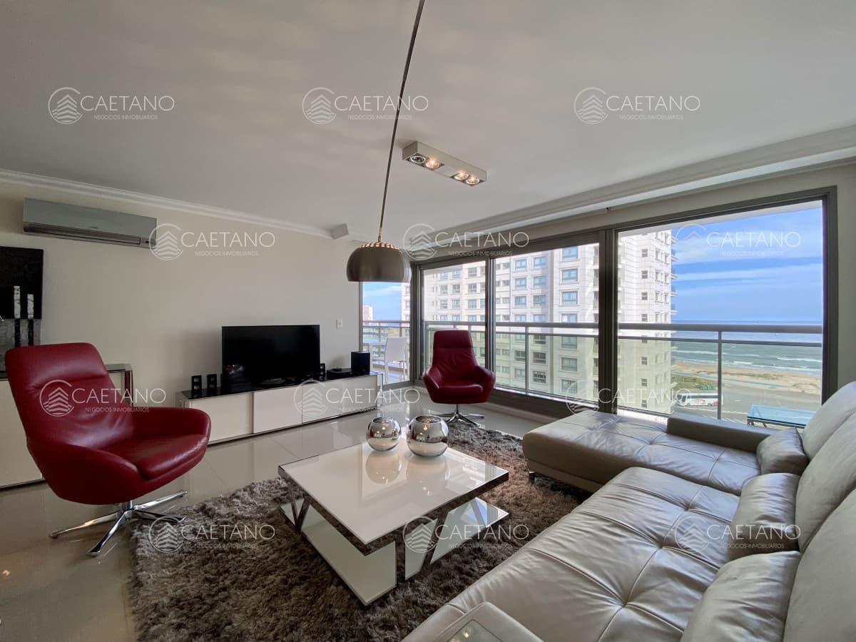 Venta apartamento 3 dormitorios playa brava Punta del Este