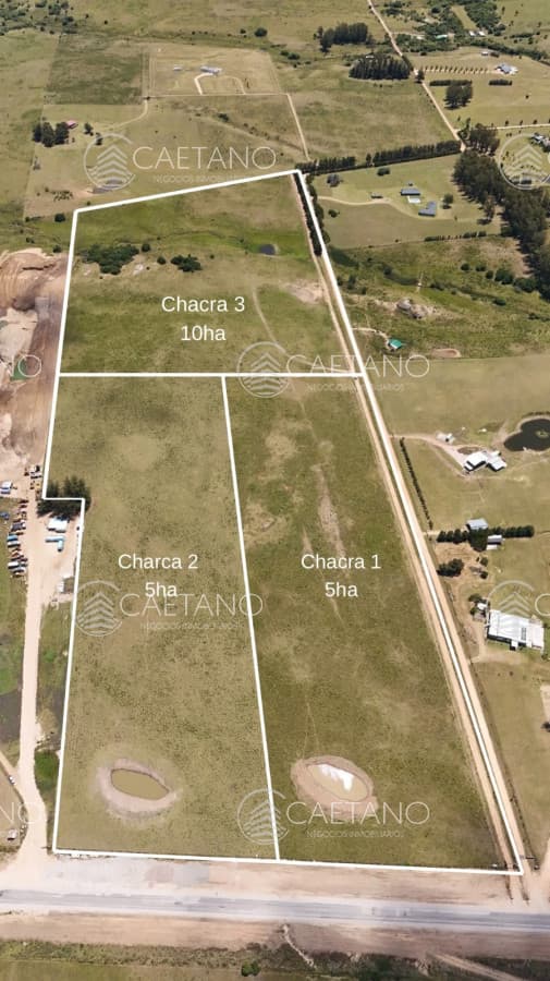 Venta chacra Pueblo Edén. Ruta 12, Maldonado