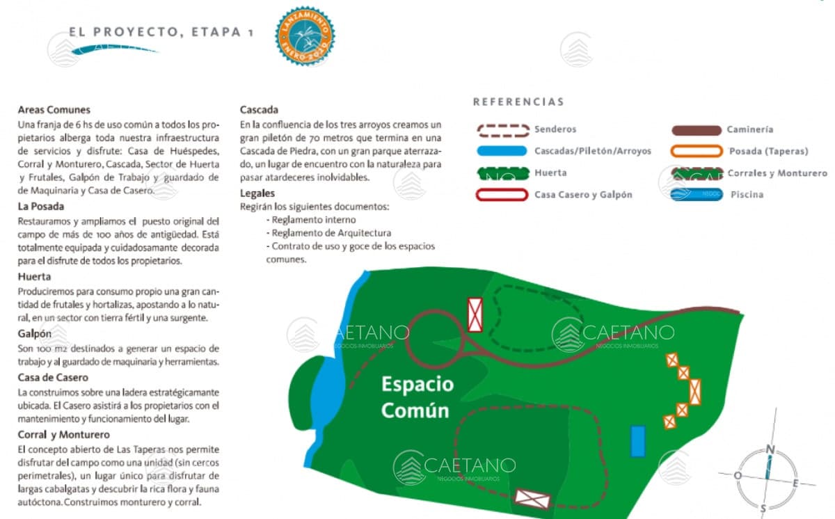 Venta chacra 5 hectareas. Pueblo Edén, Ruta 12 Maldonado.