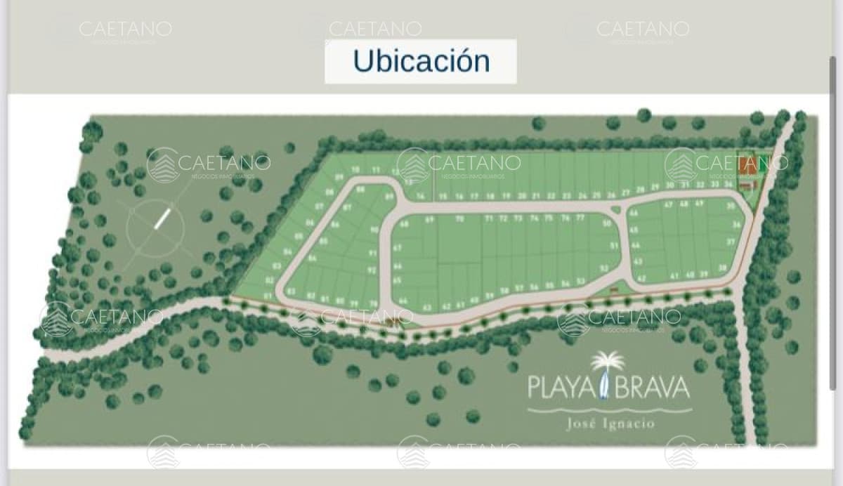 Venta Terrenos Nuevo Barrio Cerrado ubicado a 400 metros del ingreso a José Ignacio.
