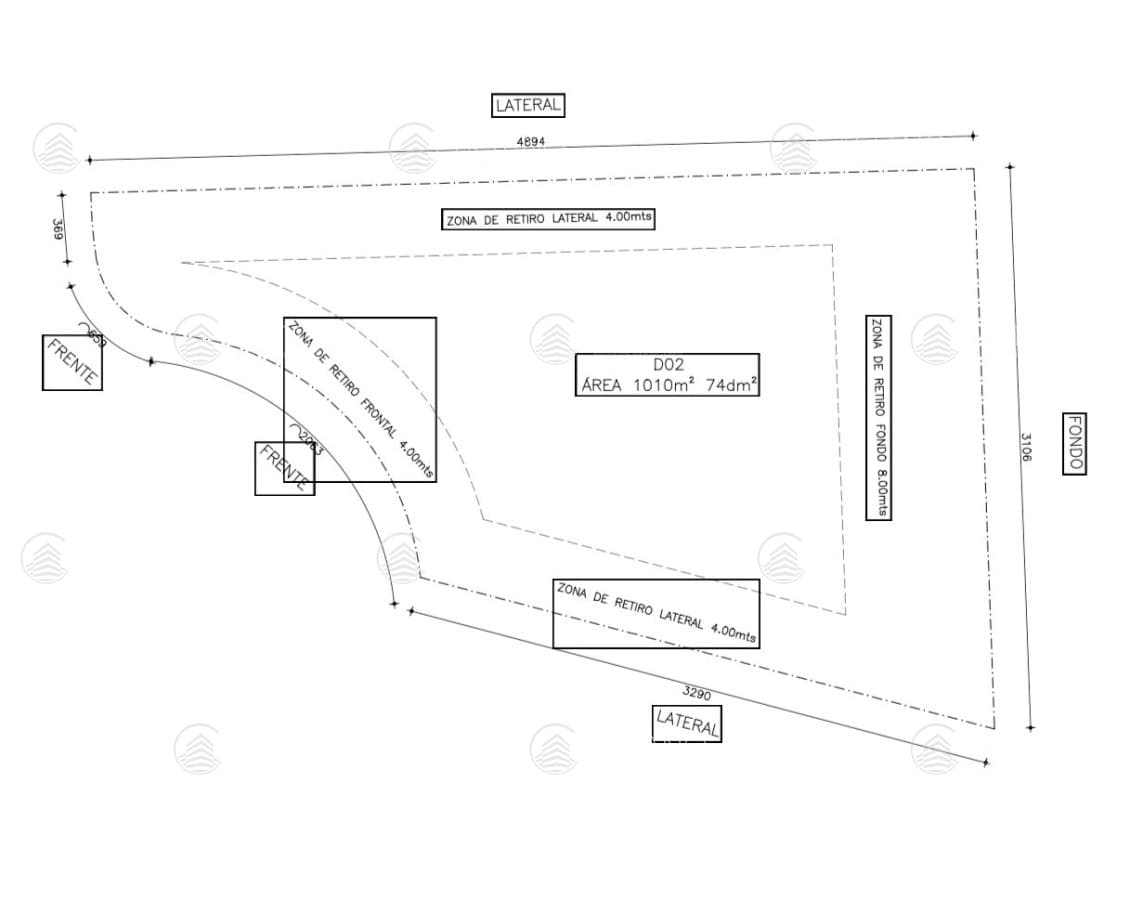 VENTA LOTE 1537 MTS EN BARRIO PRIVADO