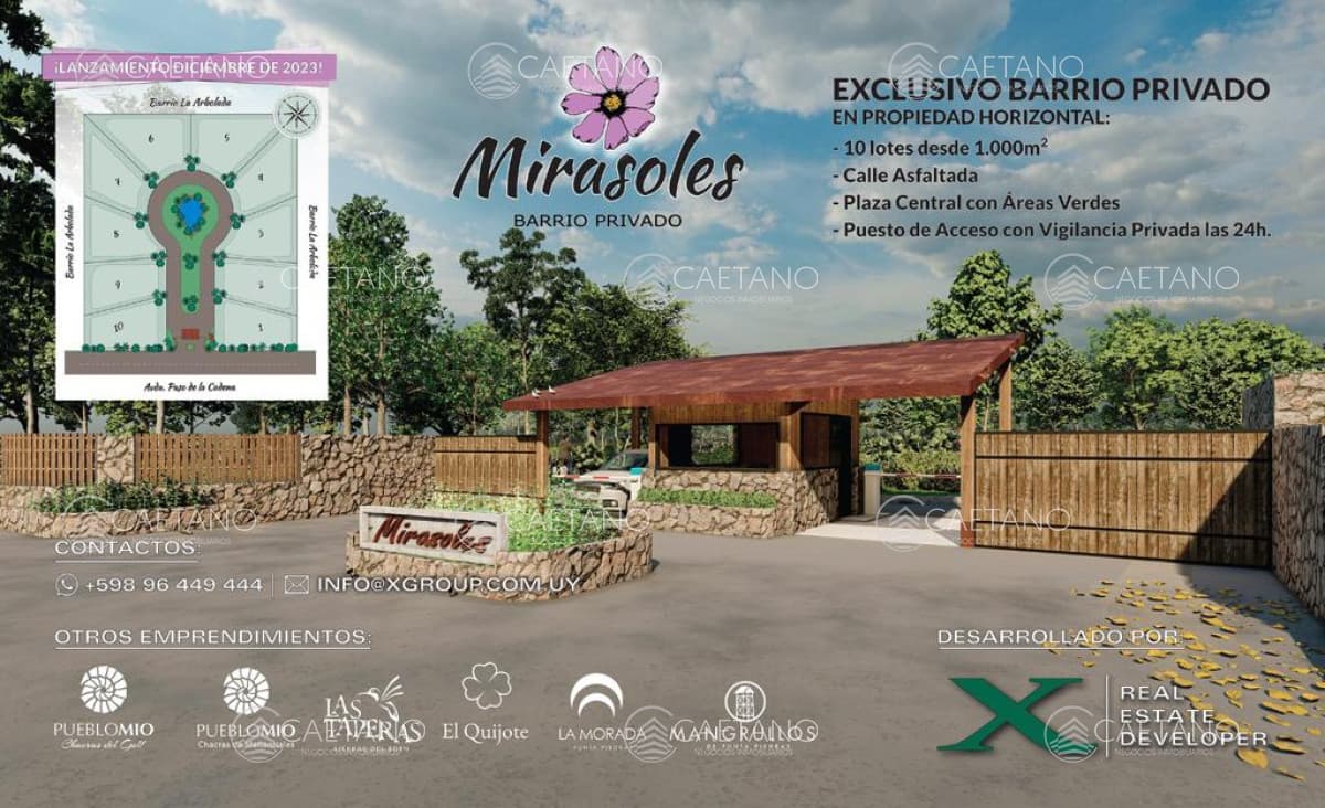 Venta terreno Punta del Este.