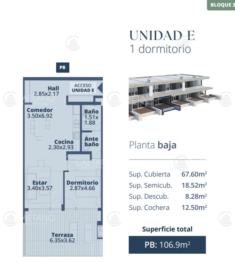 Venta apartamento 1 dormitorios - Punta Ballena