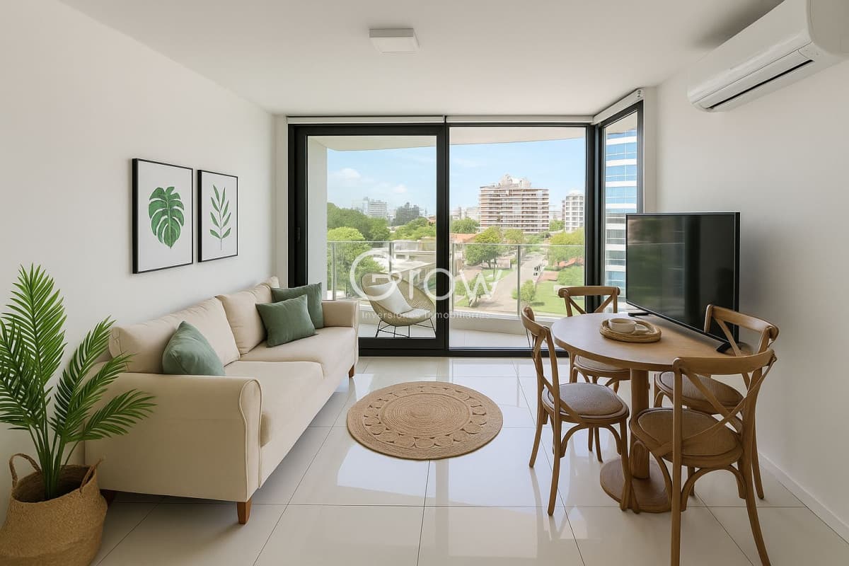 Venta de apartamento de 1 dormitorio y medio en Punta del Este