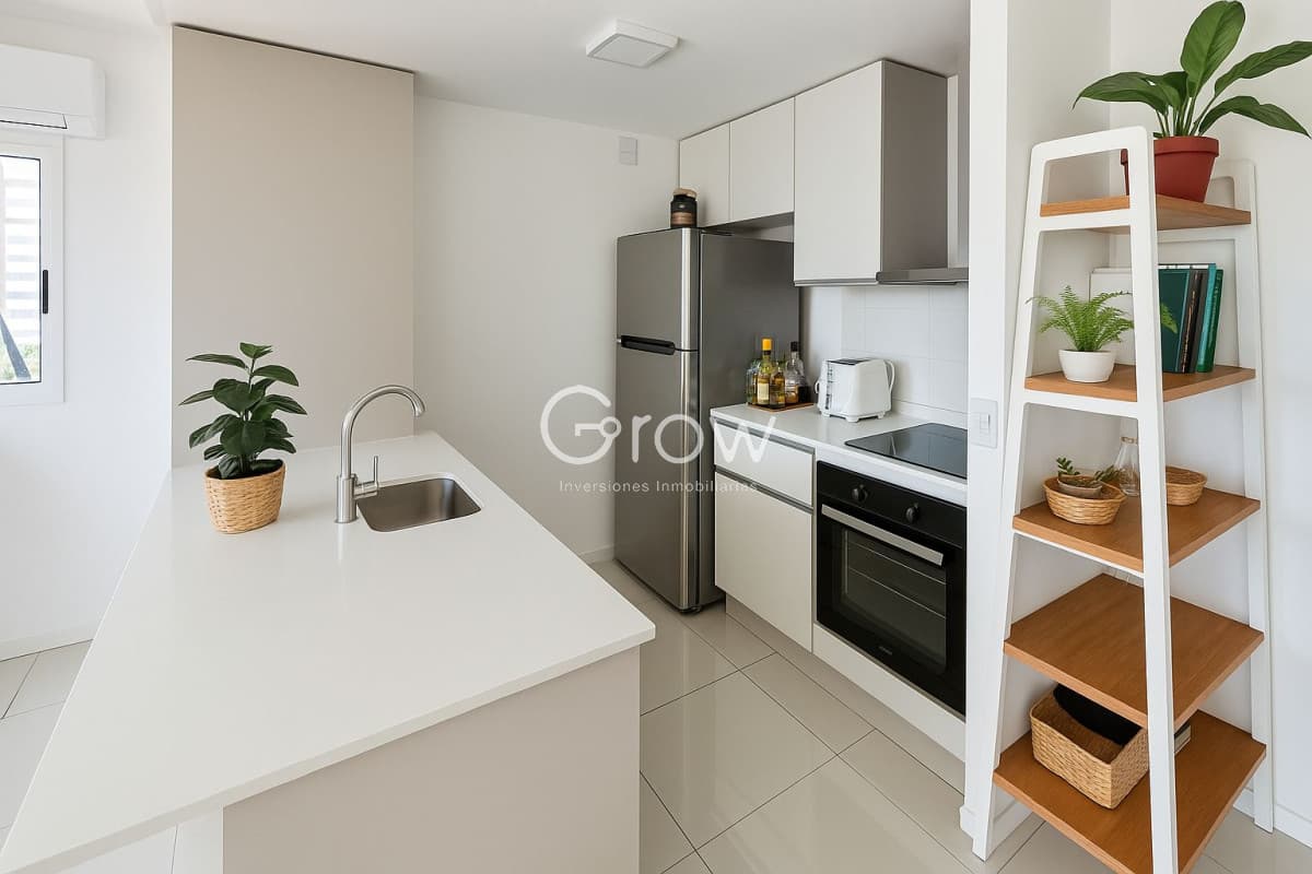 Venta de apartamento de 1 dormitorio y medio en Punta del Este