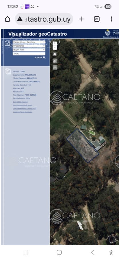 Lote ocean parck