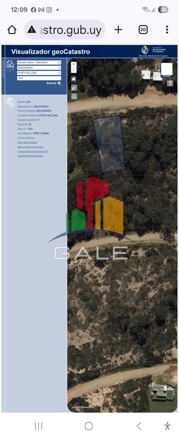 Gale Propiedades & Escribanía Terreno ID.5075 - Terreno en Punta Ballena, Chihuahua